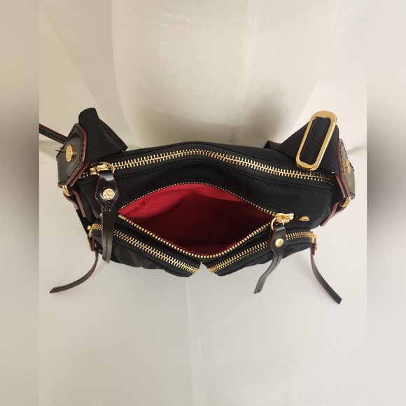 MZ Wallace - Elegant Black Shoulder Bag/Crossbody Bag - Picture 13 of 16